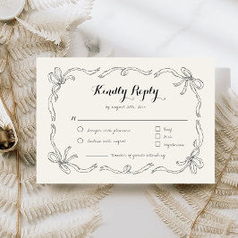 Vitmiskt kort för svar på OSA av Quirky Hand plock