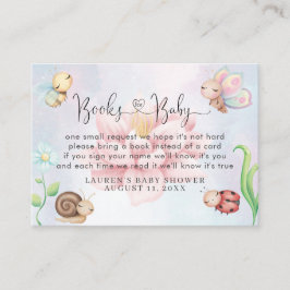 Vitmiskt lite regnbåge i Kärlek Kryp Bokar för Bab Tilläggskort