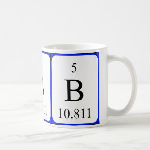 Vitmugg för inslag 5 - Boron Kaffemugg