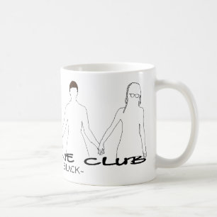 Vitmugg "föräldralössvart ", kaffemugg