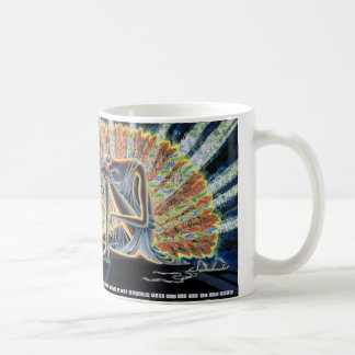 Vitmugg - Moses & bränning Bush Kaffemugg