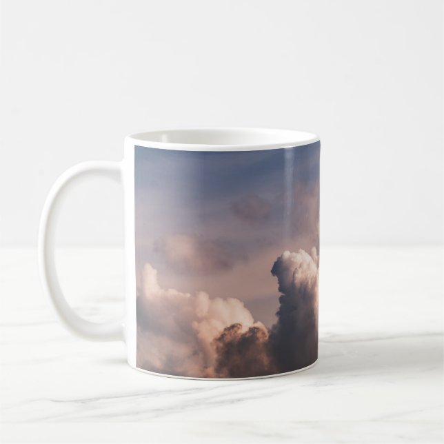 VITNEDSKÄRNINGAR UNDER BLÅ HIMMEL KAFFEMUGG (Vänster)