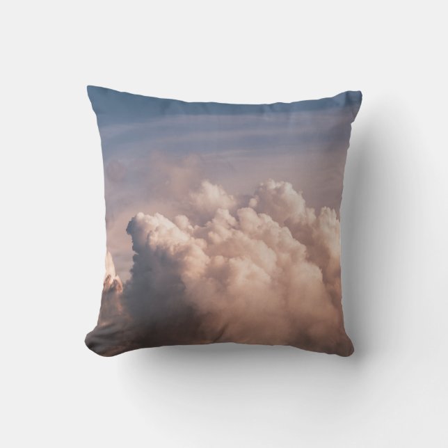 VITNEDSKÄRNINGAR UNDER BLÅ HIMMEL KUDDE (Framsida)