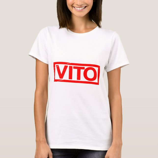 Vito Frimärke T Shirt (Framsida)
