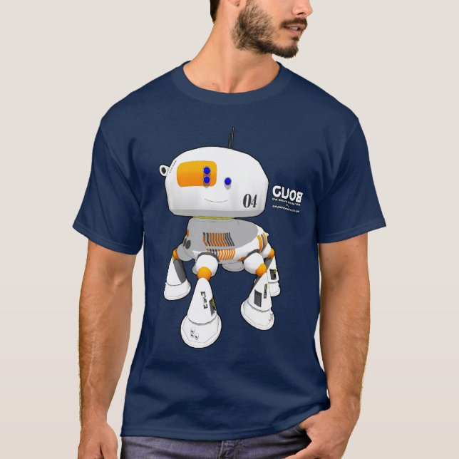 Vitorange för drak CV08 T Shirt (Framsida)