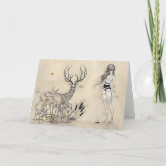 Vitormen - hälsningkort kort