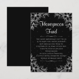 Vitornate Bröllop HoneyMånfond Tilläggskort