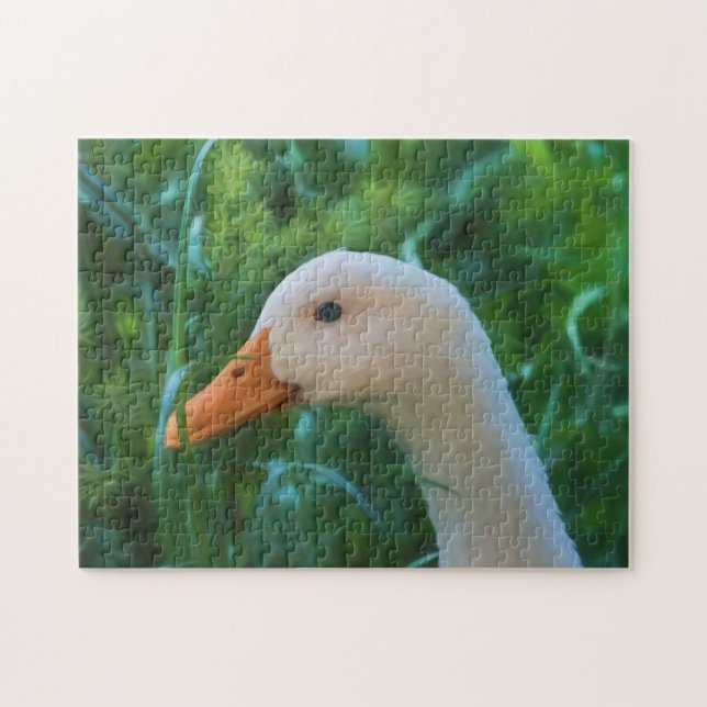 VitPekin anka Pussel (Horisontell)