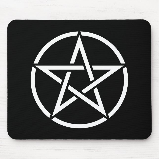 VitPentagram Mousepad Musmatta (Framsidan)