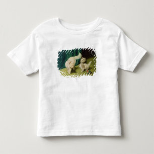 Vitperserkatt med två kattungar t-shirt