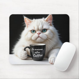 Vitpersisk katt Humor Musmatta