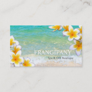 Vitplumeria Beach Spa Resort Boutique B&B Visitkort