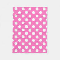 Vitpolka dots på rosor