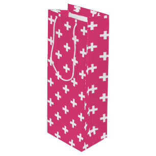Vitpolka kor på fuchsia