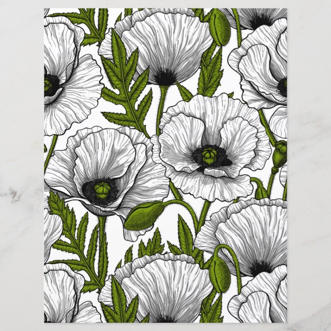 Vitpoppor på vita (Framsida)