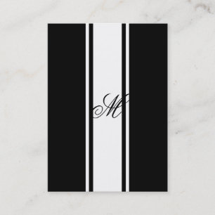 Vitrandar och Monogram Visitkort