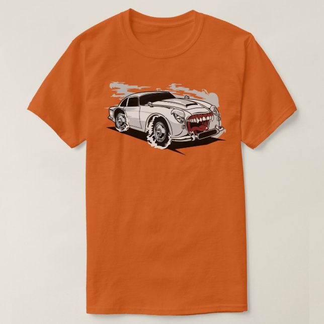 VITRETRO MONSTER CAR T SHIRT (Design framsida)