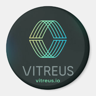 VITREUS Fridge Magnet