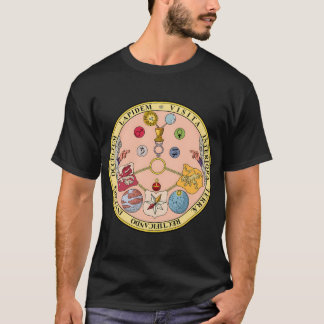 Vitriol RosiCrucian Secret Symbols Alchemy T Shirt