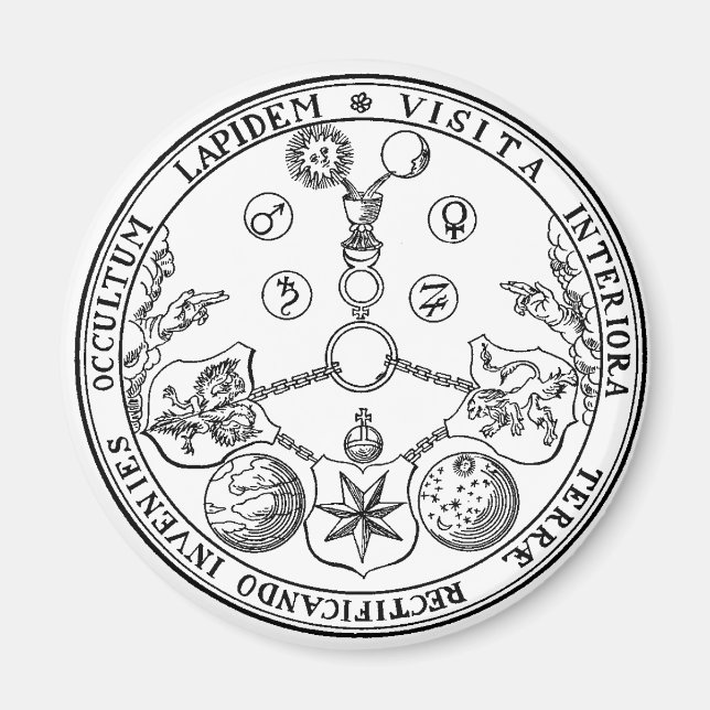 VITRIOL V.I.T.R.I.O.L Magnets Fridge Magnet (Framsidan)