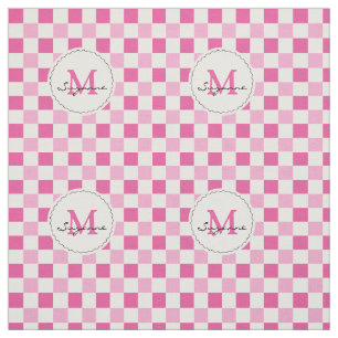 Vitrosor tonar rutig Gingham Tyg