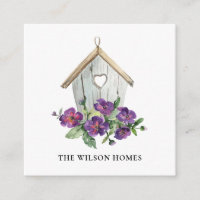 VITRUSTISK BLOMMIGT BIRDHOUSE REAL GODS REALTOR
