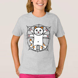 Vitruvian Cat T Shirt