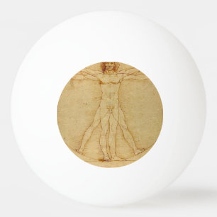 Vitruvian Man av Leonardo Da Vinci Pingisboll