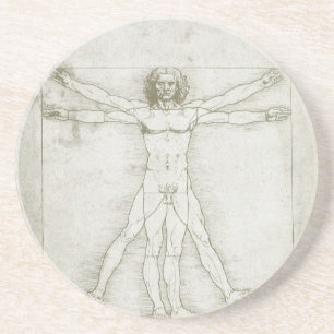 Vitruvian Man av Leonardo da Vinci Underlägg