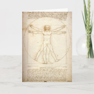 Vitruvian man kort