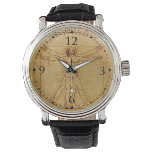 Vitruvian Man-Leonardo Da Vinci Armbandsur