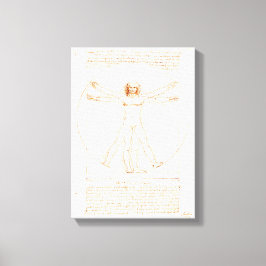 Vitruvian Man | Leonardo da Vinci | Canvastryck