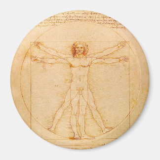 Vitruvian Man - Leonardo da Vinci Magnet