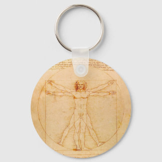 Vitruvian Man - Leonardo da Vinci Nyckelring