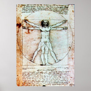VITRUVIAN MAN POSTER