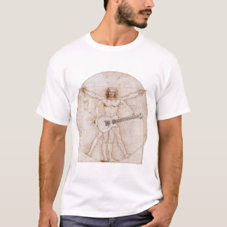 Vitruvian man t-shirt
