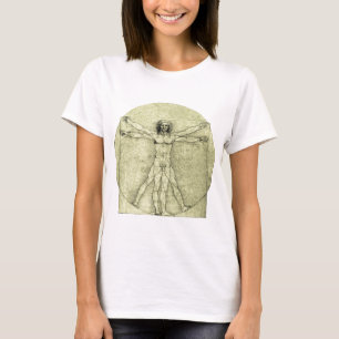 Vitruvian man t shirt