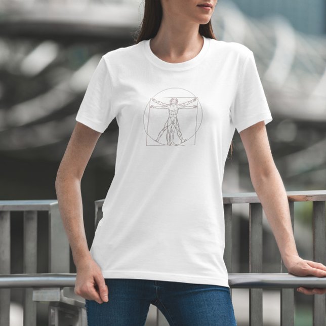 Vitruvian Man T Shirt (Skapare uppladdad)