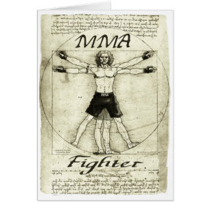 Vitruvian Muttahida Majlis-E-Amal bemannar Hälsningskort