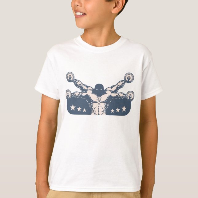 Vitruvian Reps Tee Shirt (Framsida)
