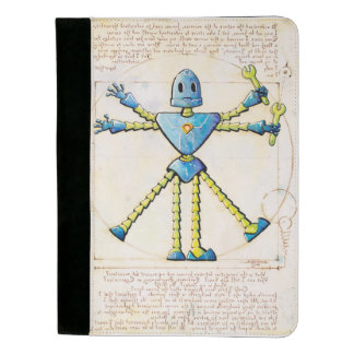Vitruvian robot Padfolio