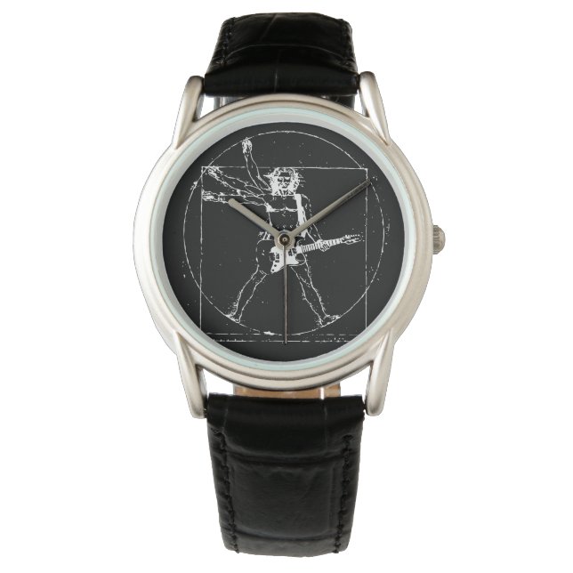 Vitruvian Rocker Armbandsur (Framsida)
