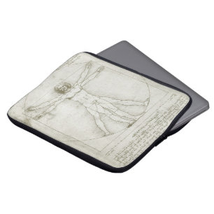 Vitruviusmannen av Leonardo da Vinci Laptop Fodral