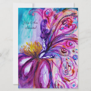 VITRYGGSFÄLT I ROSA,GULD SPARKLES INBJUDNINGAR