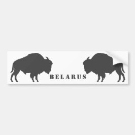 Vitryska Bison З у б р Б е л auktioner Bildekal
