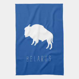 Vitryska Bison З у б р Б е л Kökshandduk