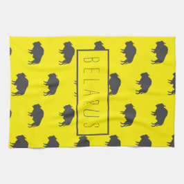 Vitryska Bison З у б р Б е л Kökshandduk