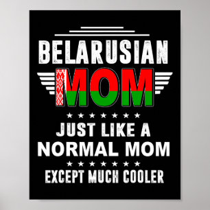 Vitryska Mamma precis som Normal Mamma utom mycket Poster