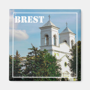 Vitryssland Беларусь Brest Брэст Брест Arkitektur Magnet