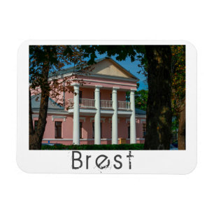 Vitryssland Беларусь Brest Брэст Брест Arkitektur Magnet